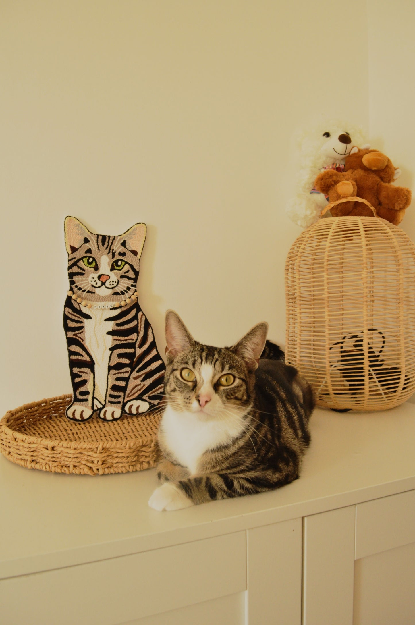 Custom Tufted Pet Portrait