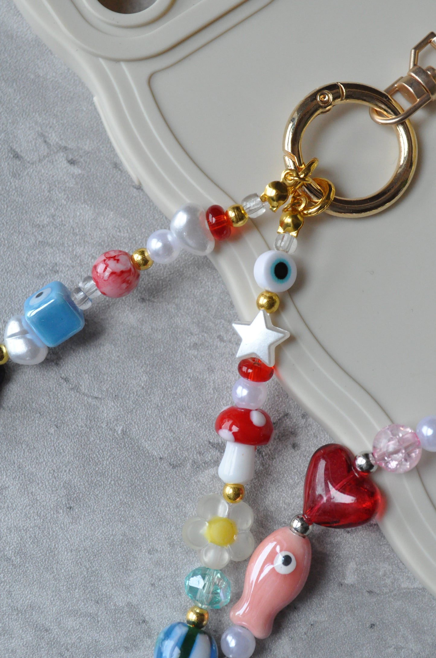 Playful Beaded Charm
