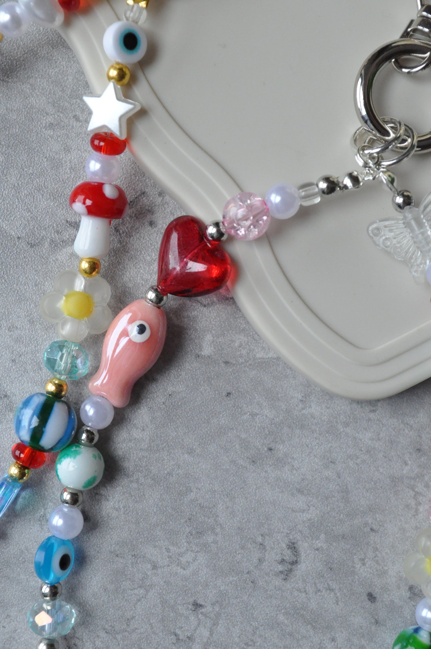 Playful Beaded Charm