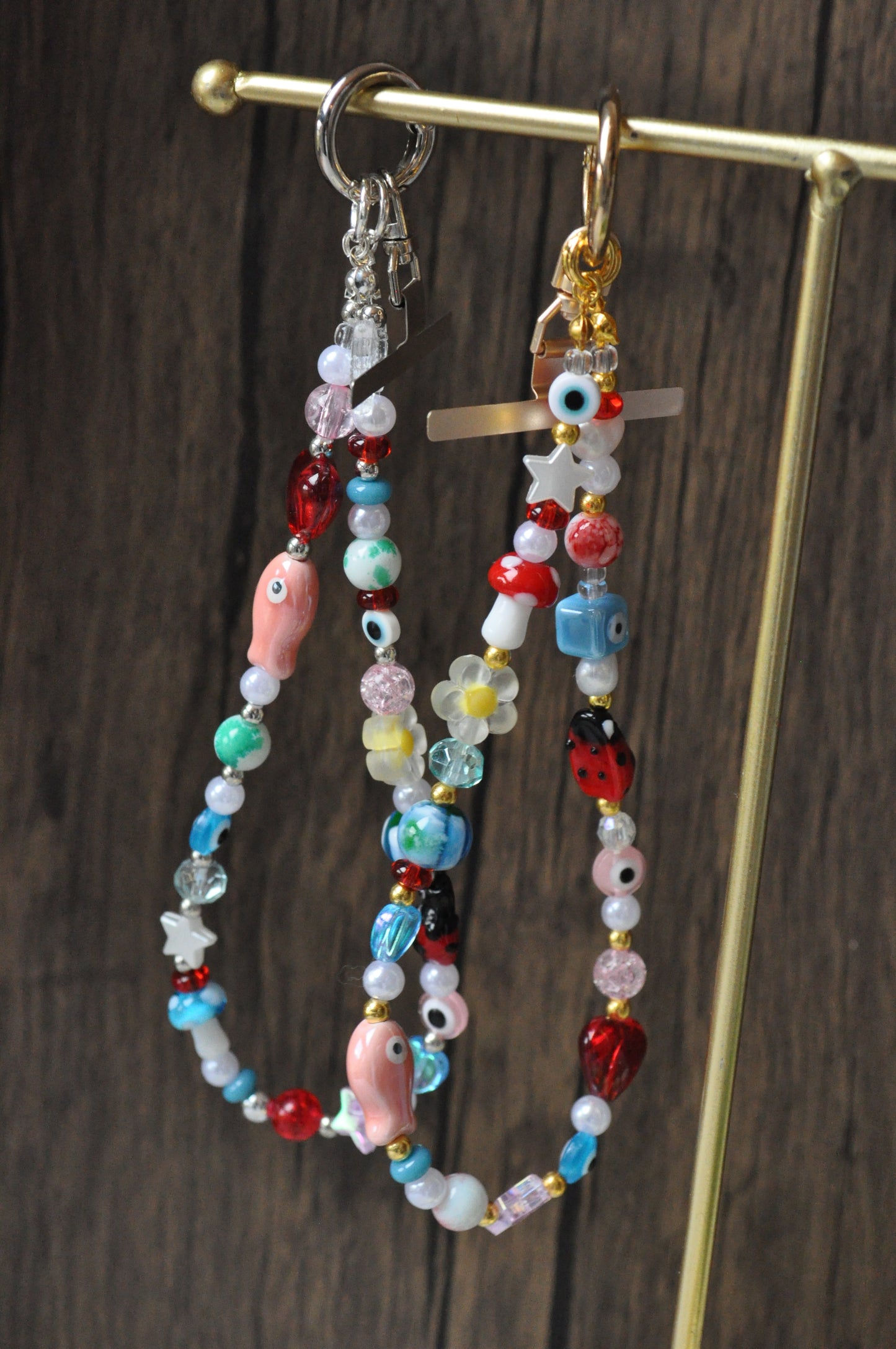 Playful Beaded Charm