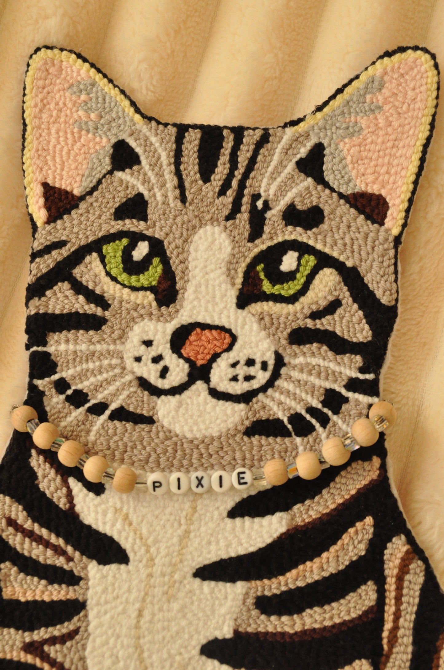 Custom Tufted Pet Portrait