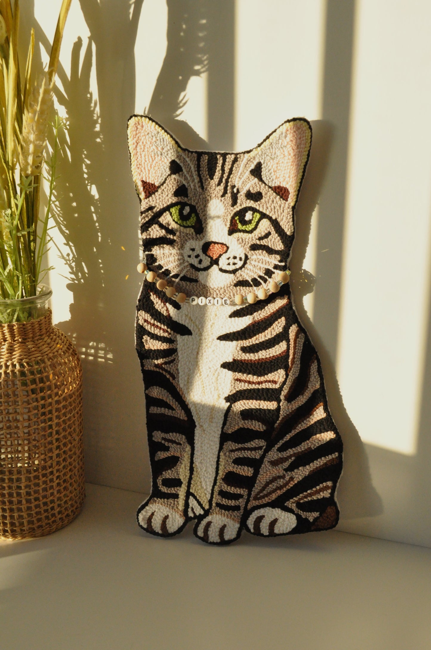 Custom Tufted Pet Portrait