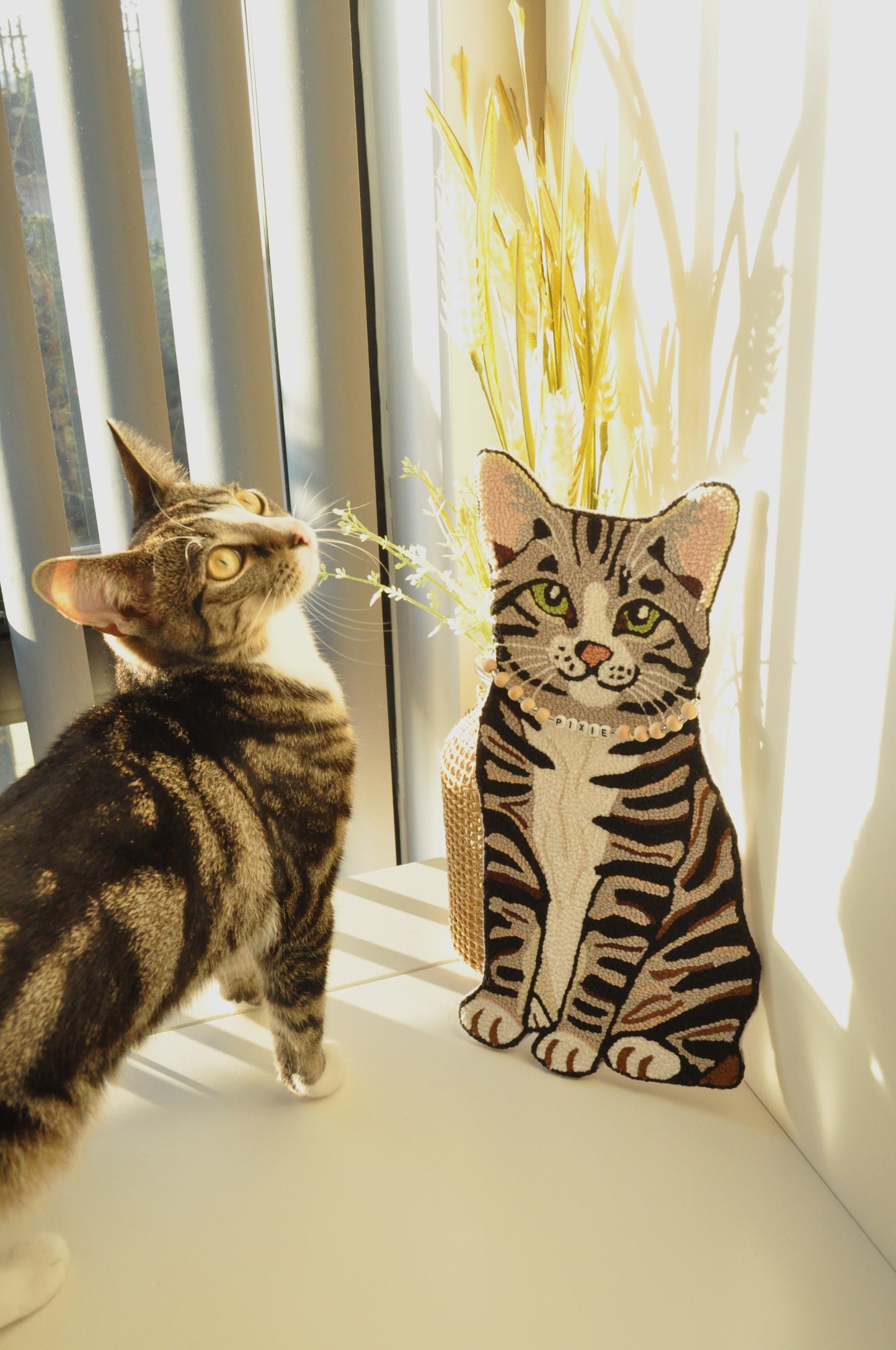 Custom Tufted Pet Portrait