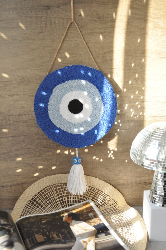 Boho Evil Eye Wall Art