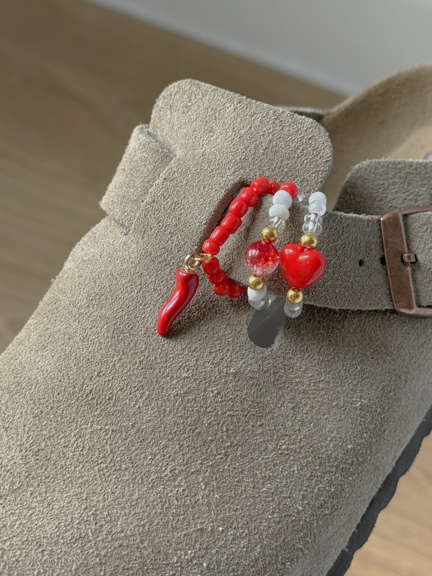 Beaded Boston Clog Charms