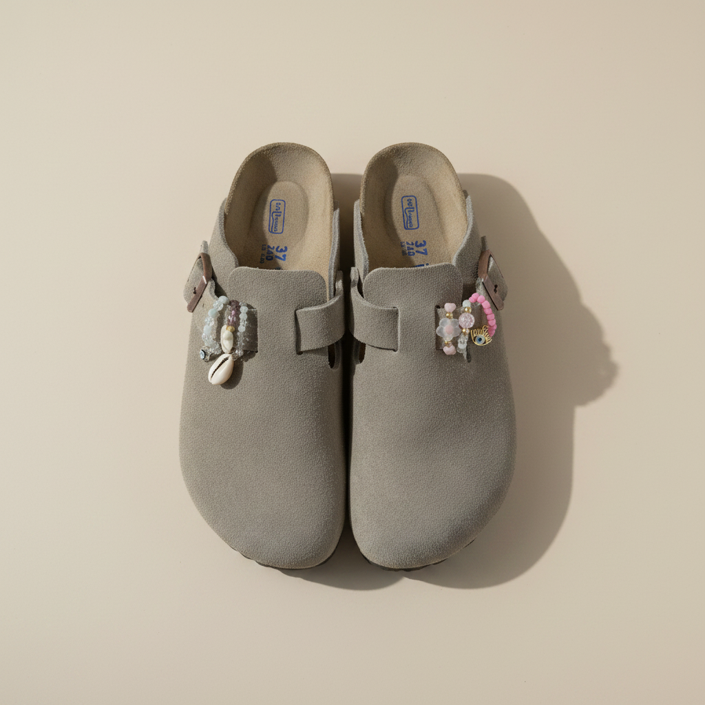 Beaded Boston Clog Charms