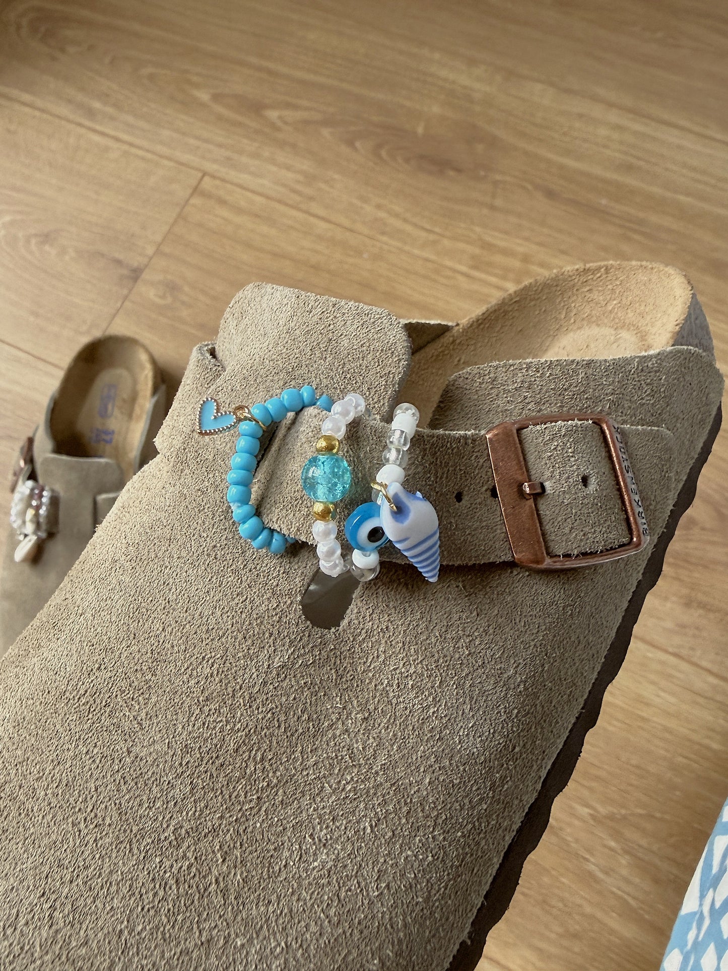Beaded Boston Clog Charms