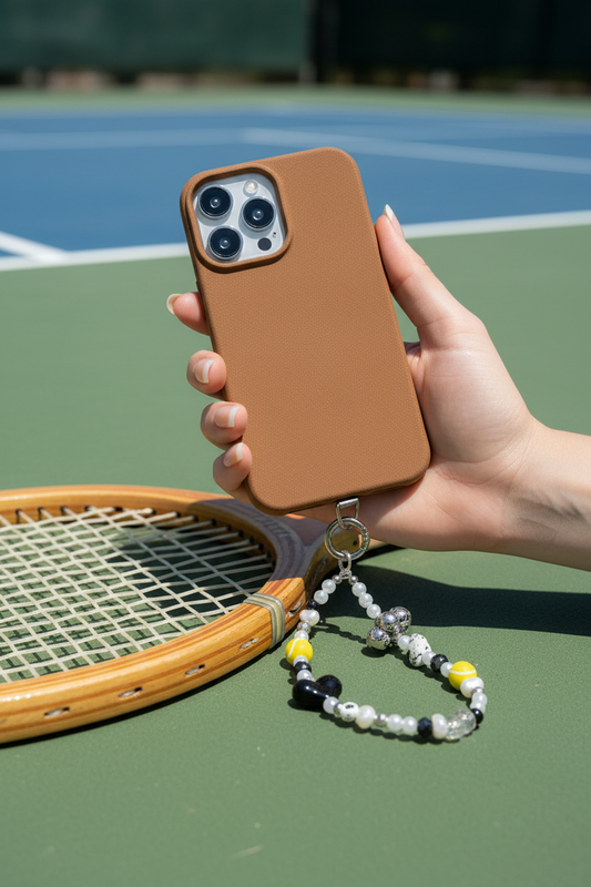 Tennis Ball Phone Charm