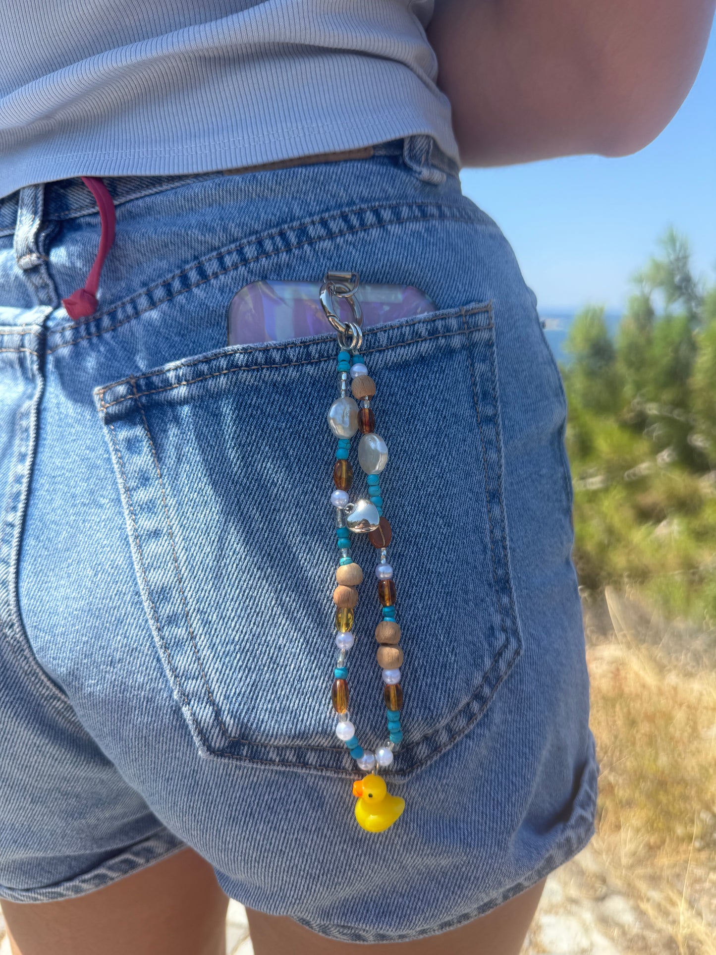Duck Charm Phone Strap
