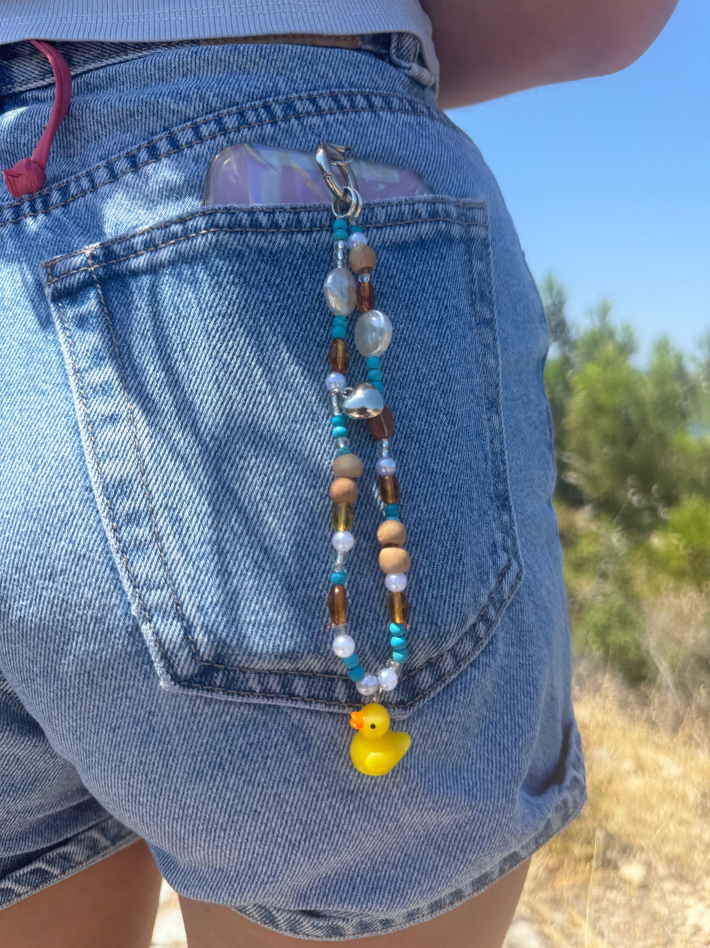 Duck Charm Phone Strap