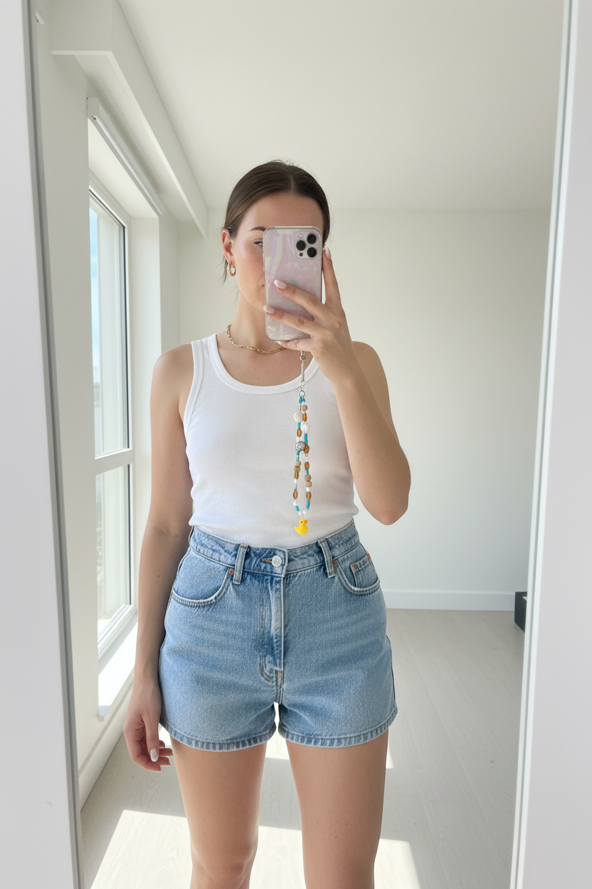 Duck Charm Phone Strap