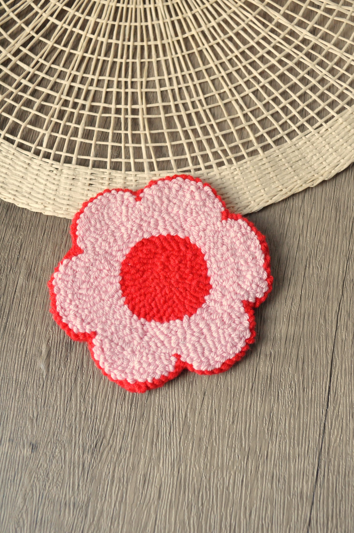 Love Tufted  Mug Rugs