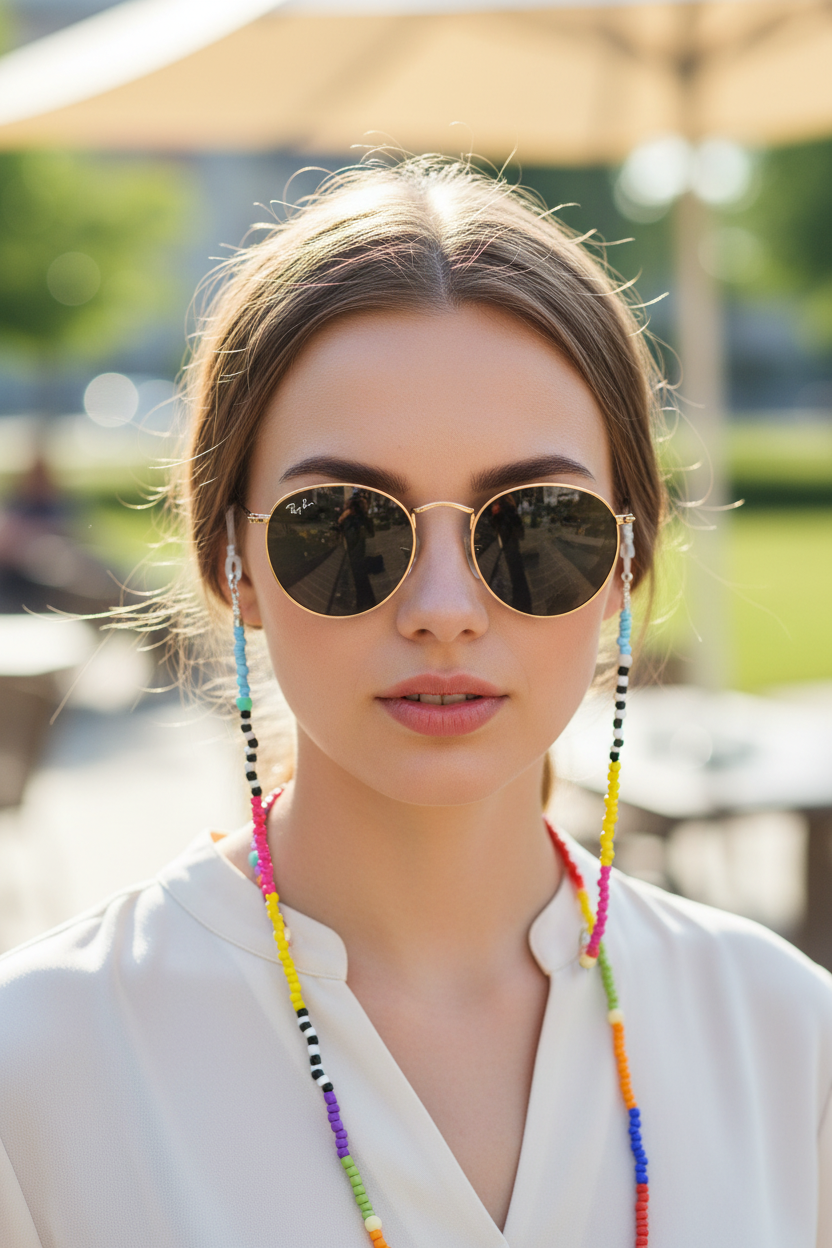 Rainbow Glasses Chain