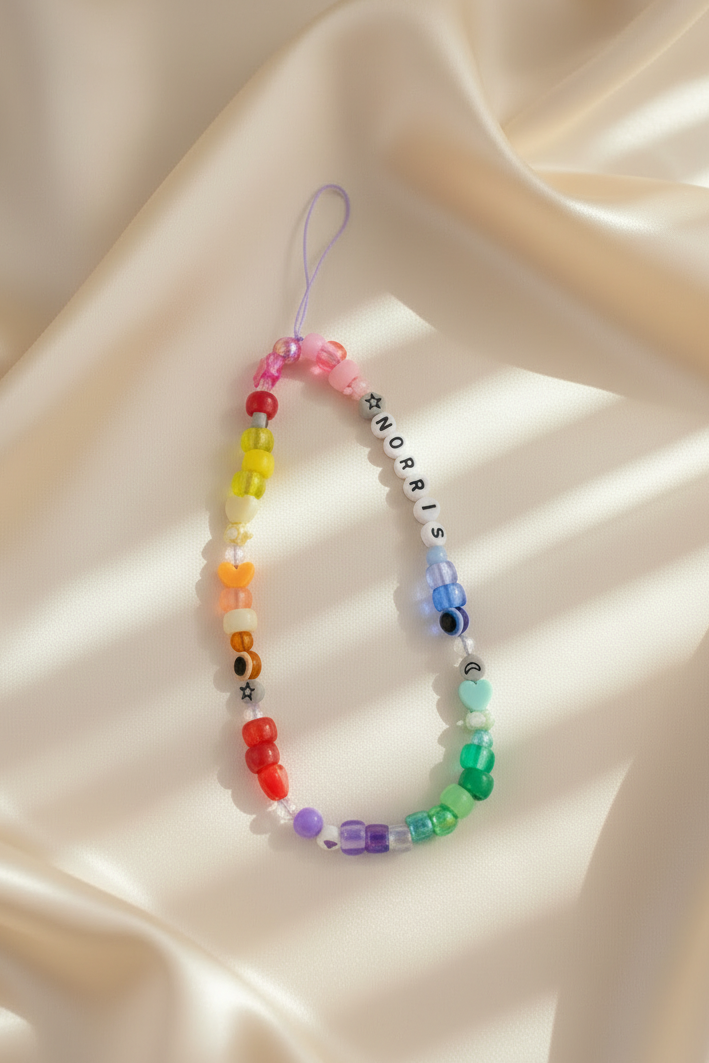 Y2K Rainbow Phone Charm Strap