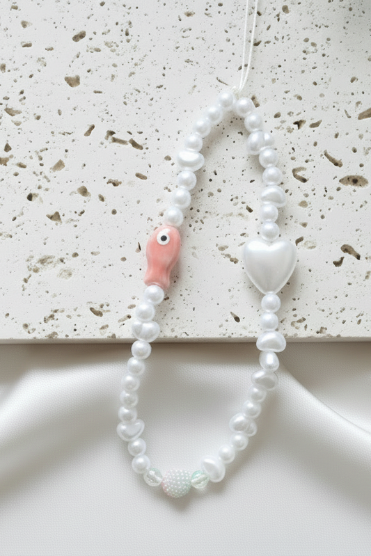 Ceramic Fish Phone Charm