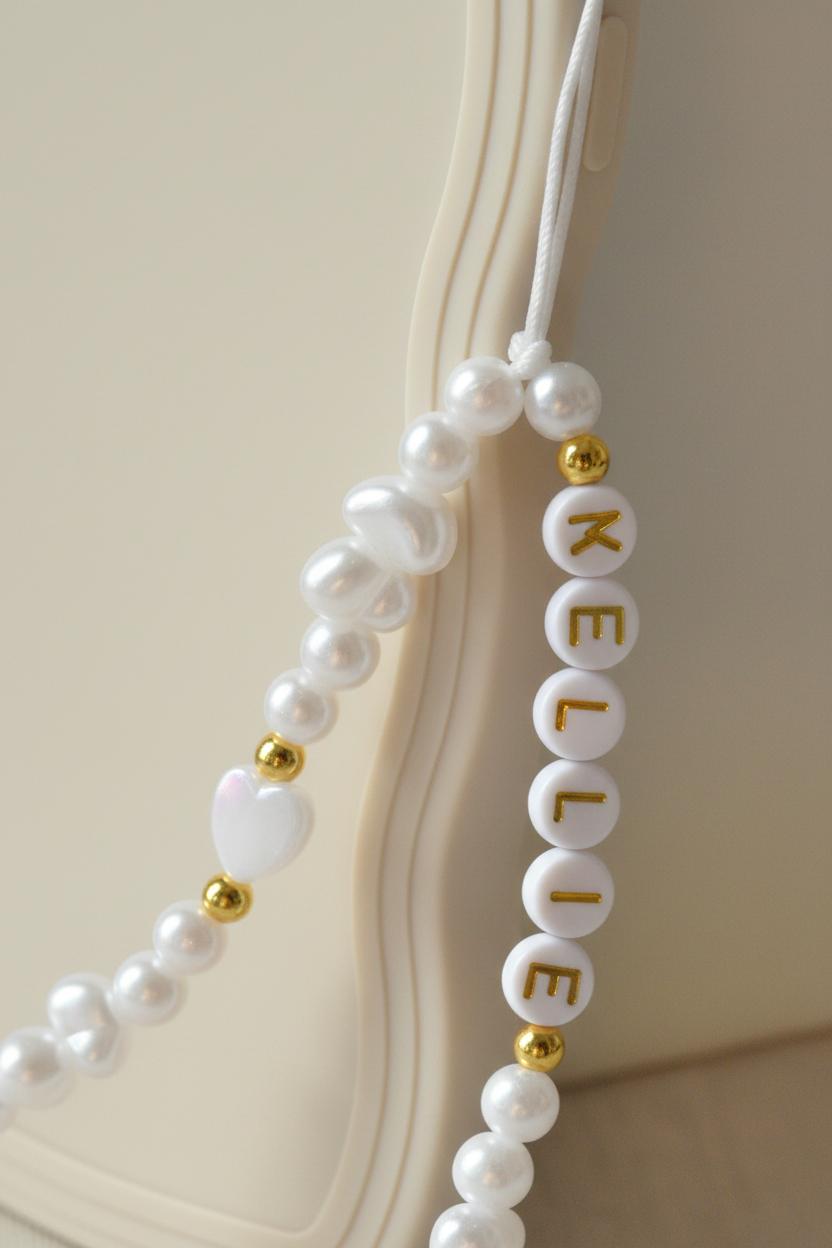 Freshwater Pearl Phone Charm