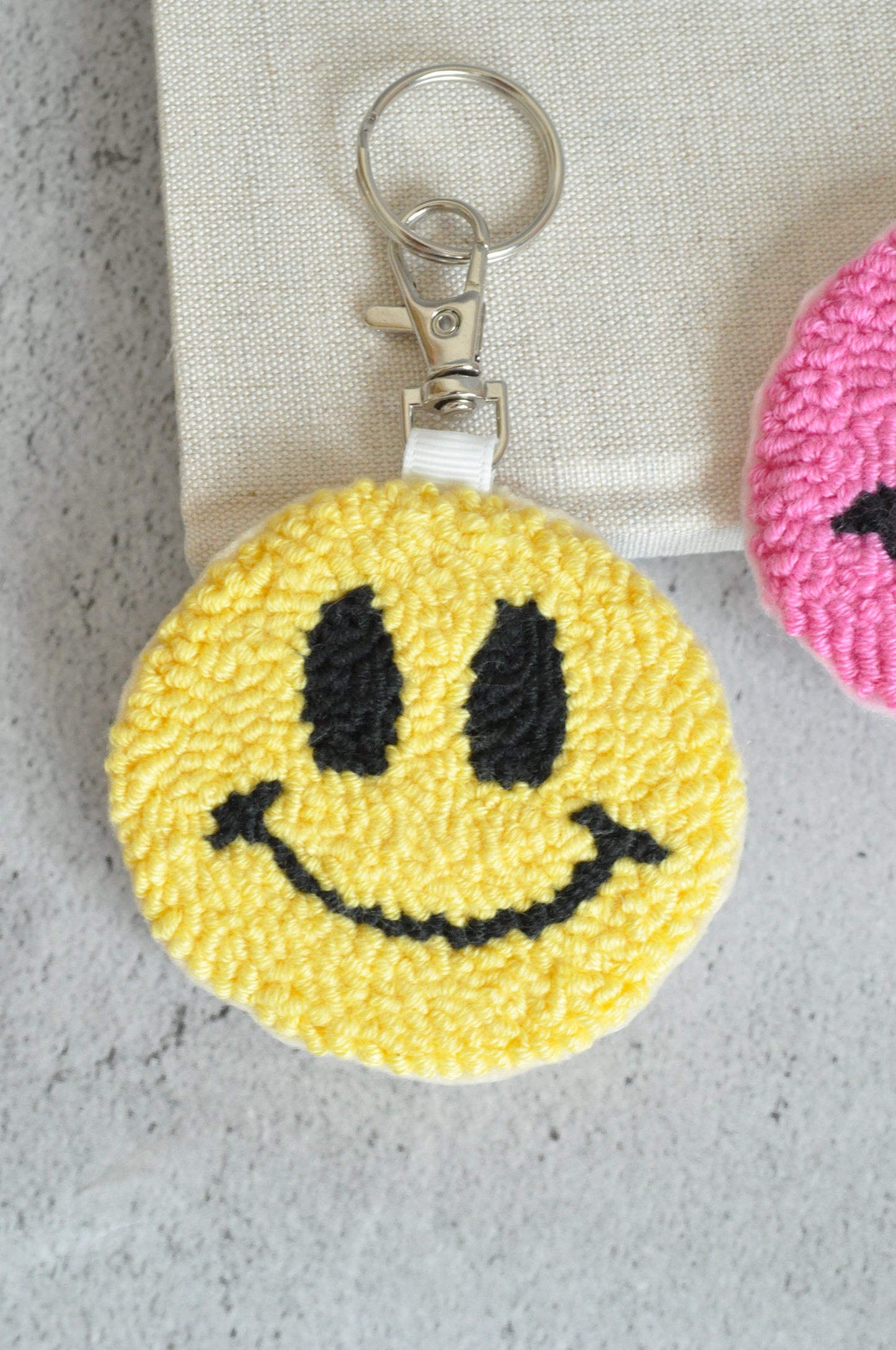 Emoji Face Bag Charms