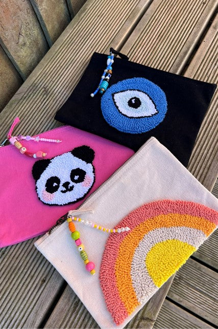 Punch Needle Canvas Bags