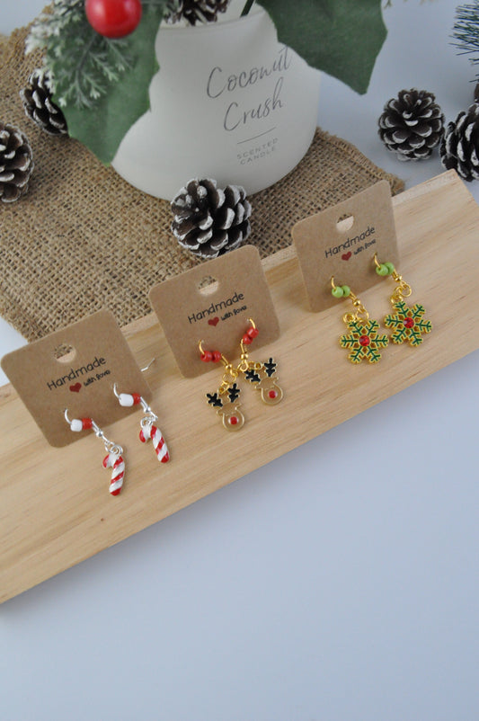 Festive Christmas Earrings