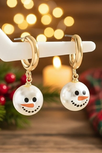 Snowy Smiles Earrings